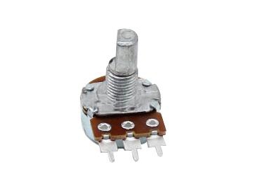 16mm Size Metal Shaft Rotary Potentiometer, WH148-1A-2-F