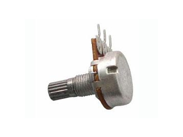 16mm Size Metal Shaft Rotary Potentiometer, WH148-1A-2-T