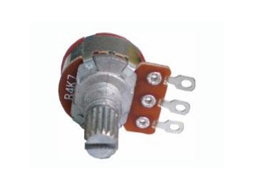 16mm Size Metal Shaft Rotary Potentiometer, WH148-1A-10-T