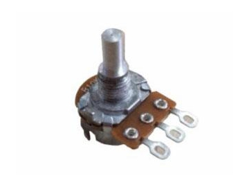 16mm Size Metal Shaft Rotary Potentiometer, WH148-1A-10-HR