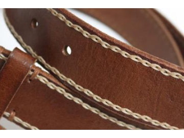 Leather Stitched Belt