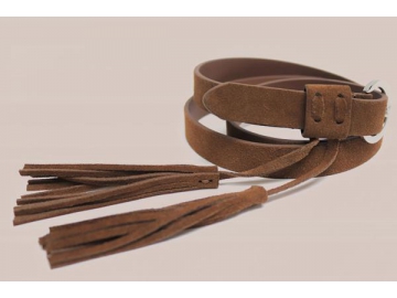 Cow Suede Leather Belt