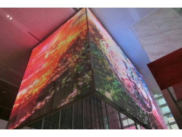 LED Display With High Level Of Transparency