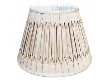 Modified Box Pleated 100% Silk Lampshade, Coverlight Model Number(DJL0175)