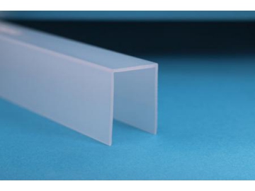 Polycarbonate Plastic Extrusion Profiles