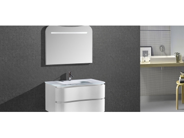IL1793/W Bathroom Cabinet Set with Vanity Top