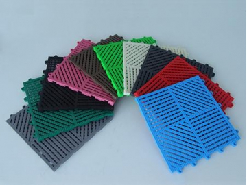 Anti Slip Drainage Interlocking Mats for Wet Areas Such as Swimming Pools or Bathroom