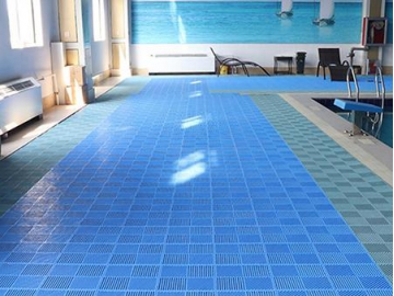 Modular Mats, Interlocking Drainage Mats for Wet Areas Such as Swimming Pools or Bathroom