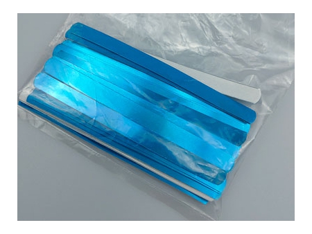 Blue Aluminum Strip with Adhesive Back