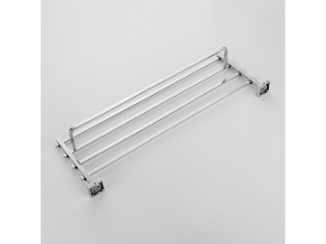Luxury Design Stainless Steel Salon Bathroom Towel Rail Shelf  SW-TS001