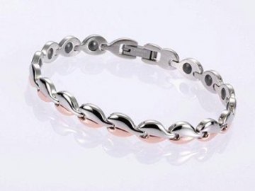 S076-2 Healthcare Magnetic Stainless Steel Bracelet