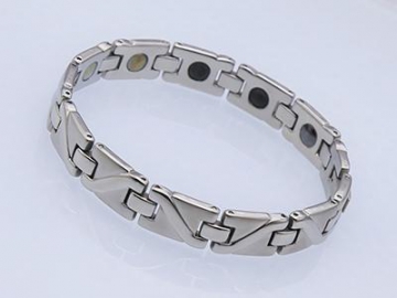 S082 Healthcare Magnetic Stainless Steel Bracelet