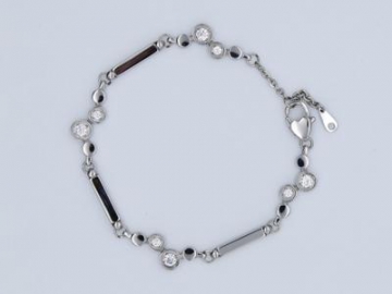 S1421 Healthcare Stainless Steel Bracelet with Magnetic Bars