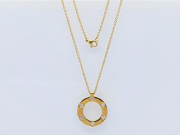 Ring Pendant Necklace Gift for Love