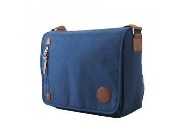 CBB4109-1 Fashion Blue Nylon Messenger Bag, 29x17x45cm Cross Body Satchel Bag