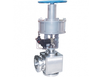 Slurry Letdown And Vent Angle Control Valves  Video