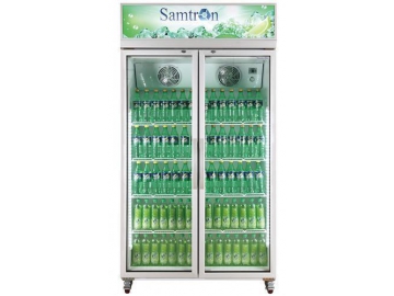 Top Mount Chiller Commercial Display Refrigerator