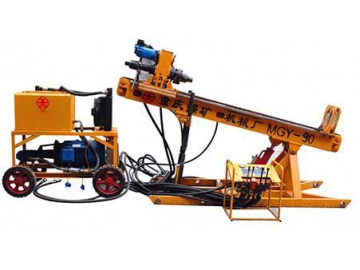 Hydraulic Soil and Rock Anchoring Drill Rig, Type MGY-90