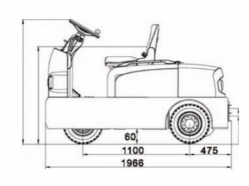 6t Electric Tow Tractor