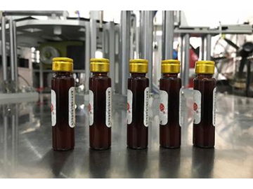AS-C05 Wrap-around Labeling Machine (For Small Round Bottles)