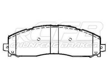Brake Pads for Ford Commercial Vehicle