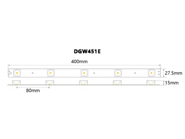 DGW450E / DGW451E / DGW452E Side-emitting LED Light Bar