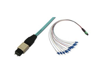 MPO Fiber Optic Cable, Single Mode and Multimode