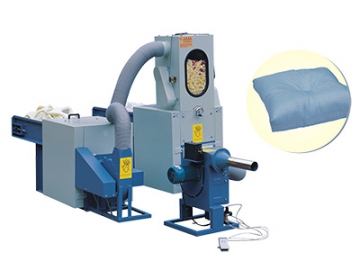 SZ150 Pillow and Cushion Filling System (Fiber Opening, Foam Shredding, Mixing and Filling)