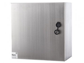 Wall Mount Stainless Steel Enclosure, Electrical Enclosure with Turn Latch, Hinged, IP66
