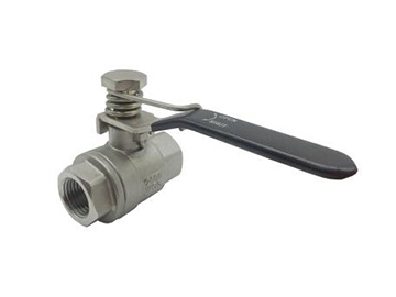 316 Stainless Steel Spring Handle Ball Valve