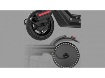 Electric Scooter, Shock Absorption, 8.5" Solid Rubber Tire, 856P Series