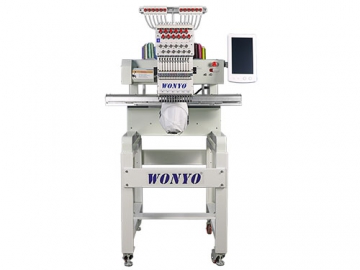 Single Head Embroidery Machine, 9/12/15 Needles (Updated Version)