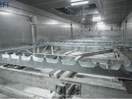 120T Flake Ice Machine Operated in Shandong