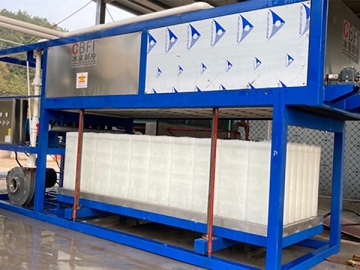 5 Tons Direct Cooling Block Ice Machine for Guizhou Client in 2021