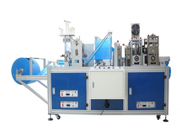 Shoe Cover Making Machine with Ultrasonic Plastic Welding System