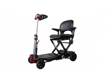 S302141 Folding 4-Wheel Electric Scooter