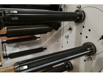 Automatic High Speed Slitting Rewinding Machine  (Model HSR-370 Label Slitter and Rewinder)