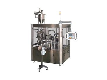 Rotary Filling and Sealing Machine for Dual Cups