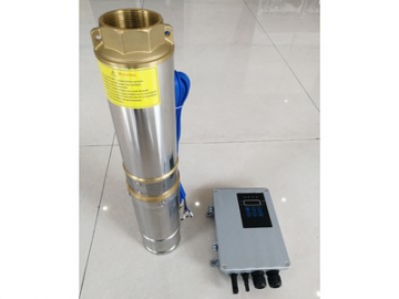 4" Submersible Solar Pump, DC Submersible Well Pump (Plastic Impeller), BLSC