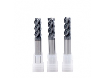 EMD01	Carbide, Square 4 Flute for Stainless steels - Economical Type