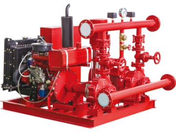 PEDJ series Fire Fighting System  (with Electric Pump, Diesel Pump and Jockey Pump)
