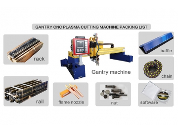 Gantry CNC Plasma Flame Cutting Machine, GC-3080