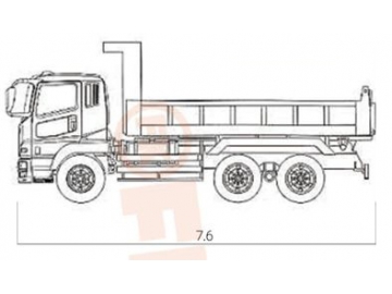 Tipper Truck, FK6-160T