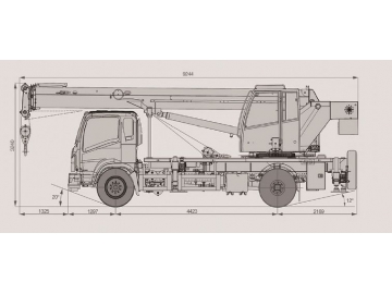 Truck Crane, FK-08T