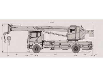 Truck Crane, FK-10T
