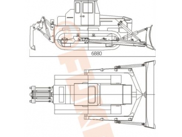 Crawler Dozer, FK14-320T
