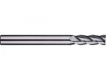 UC-SH4  General Purpose Solid Carbide End Mill - Square End - 4 Flutes - Long Shank