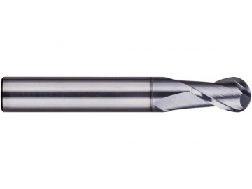 EP-B2  General Purpose End Mill - Ball Nose - 2 Flutes