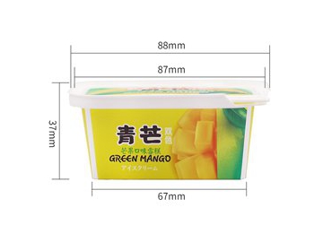 150ml IML Container with Lid, CX034