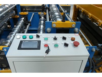 YX18-838 Corrugated Roof Panel Roll Forming Machine